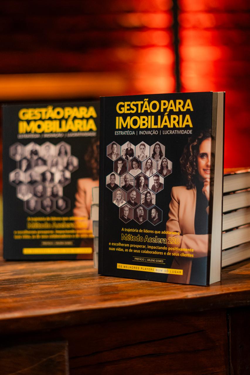 Capa do livro Gestão para Imobiliária